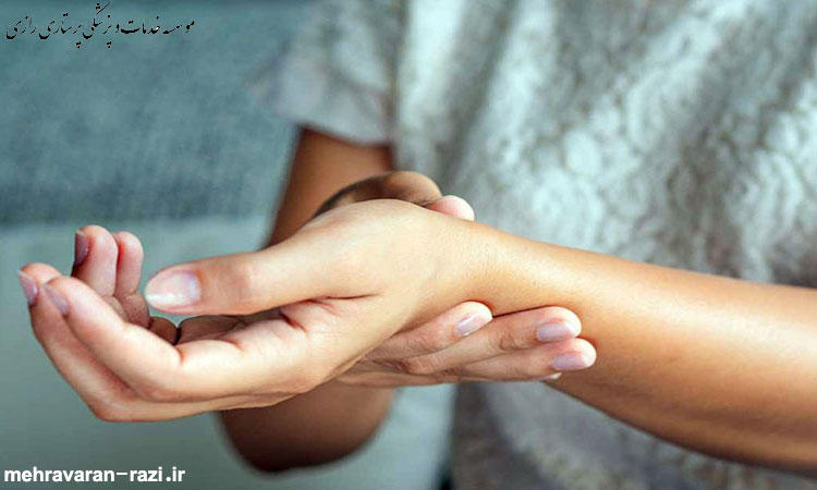 روش های کاهش تورم دست در سالمندان